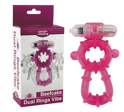 Beefcake Dual Ring Vibe - 32011