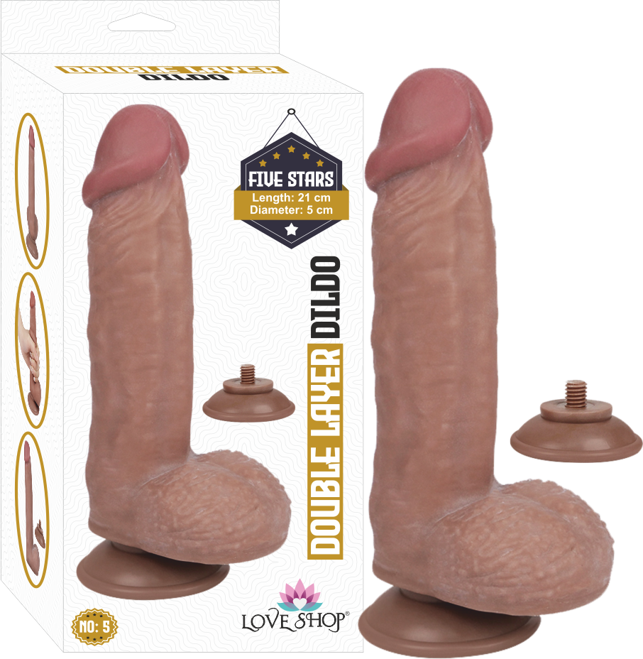 DOUBLE LAYER DİLDO - LS-ZZ-053