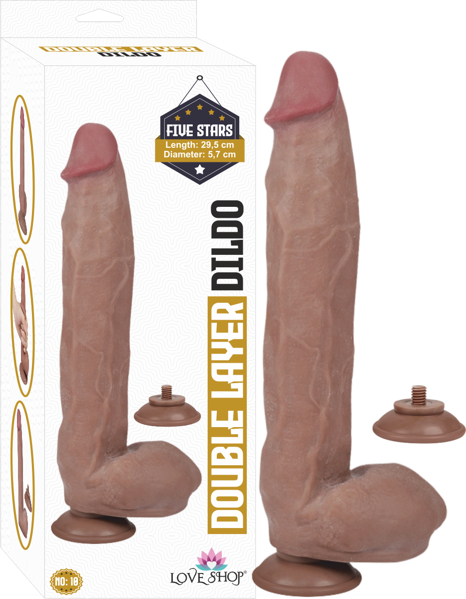 DOUBLE LAYER DİLDO - LS-2208